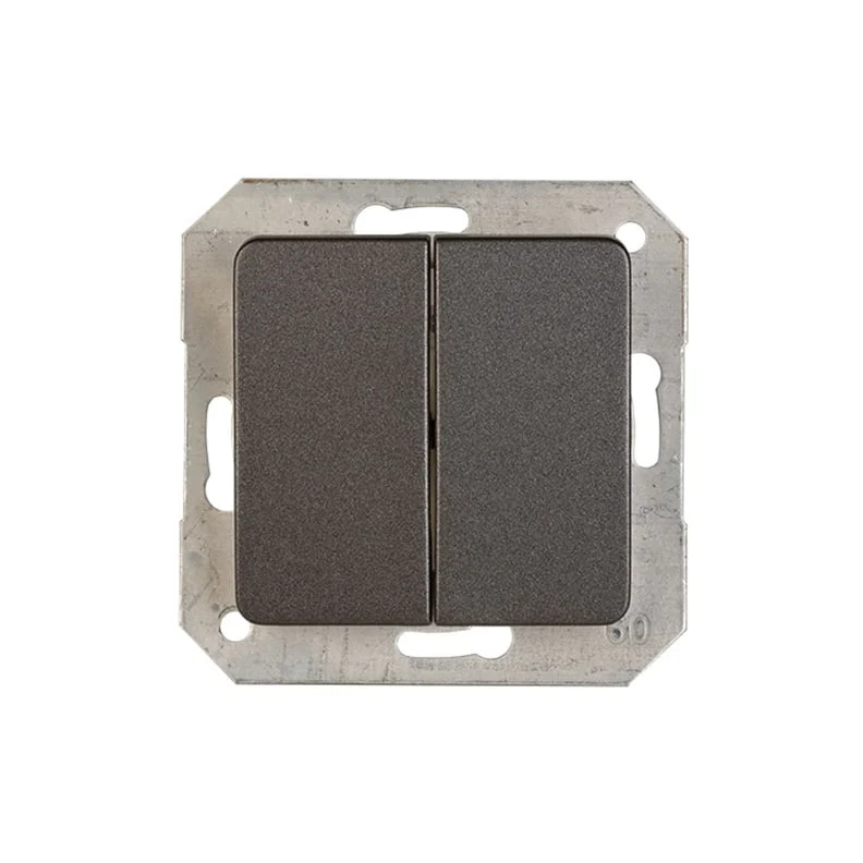 SWITCH 1+1 P510-020-02 BLACK