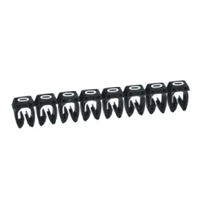 KABEĻU MARĶERI 1.5-2.5MM2 (120) MELNS