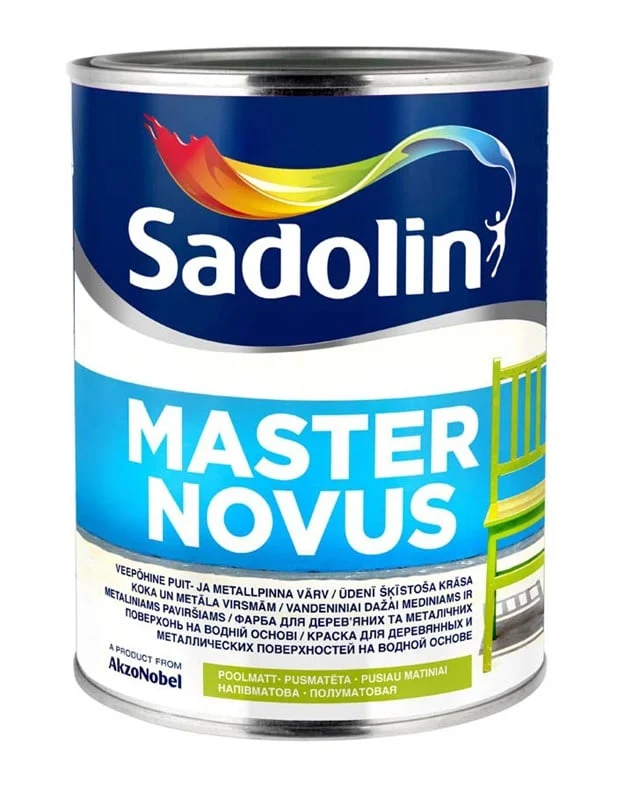 MASTER NOVUS SEMI-MATTE 1L BW-WHITE