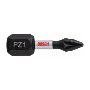 UZGAĻI SKRŪVĒŠANAS PZ1 BOSCH 25MM 2VNT