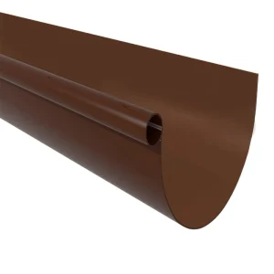 TEKNE PVC SCALA 80MM 2M BRŪNA
