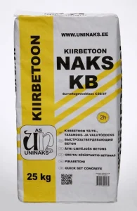 BETONS ĀTRI CIETĒJOŠS KIIRBETOON 25KG
