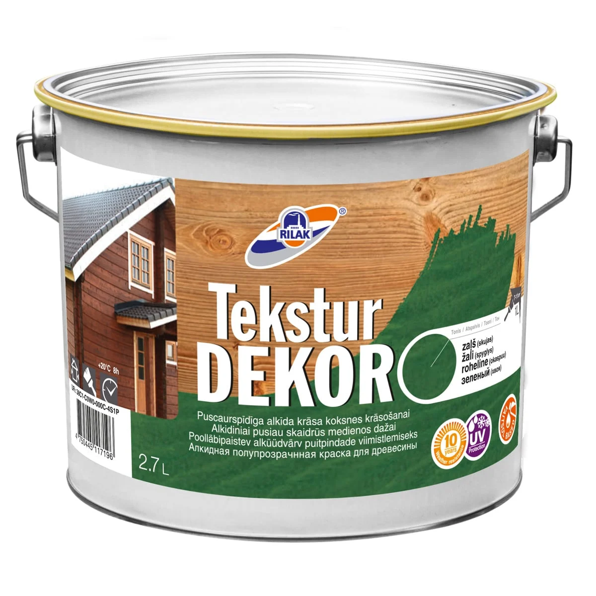 IMPREGNANT TEXTURE DECOR GREEN 2.7L