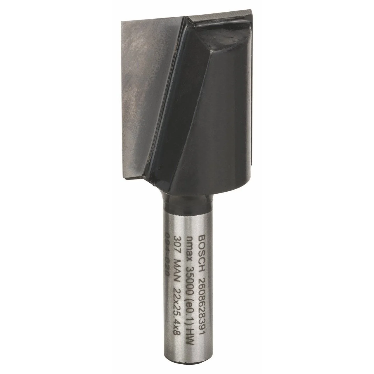 MILLING CUTTER HM B=22MM, L=25 MM, SHANK 8MM