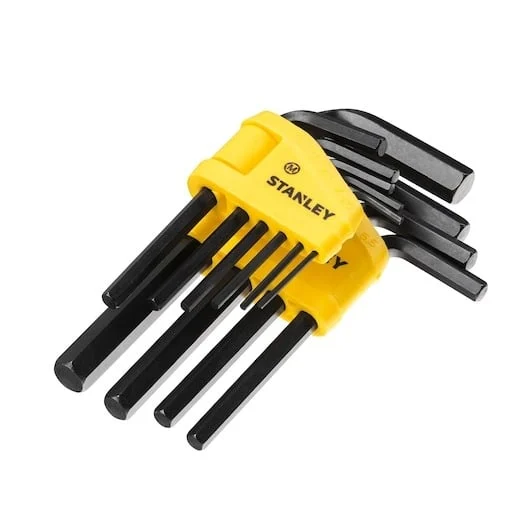 SET OF HEX KEYS STANLEY 10PCS