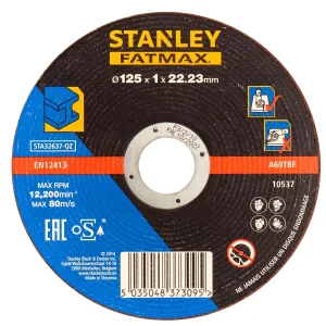 DISKS GRIEŠANAI STA32637-QZ 125MM METĀL