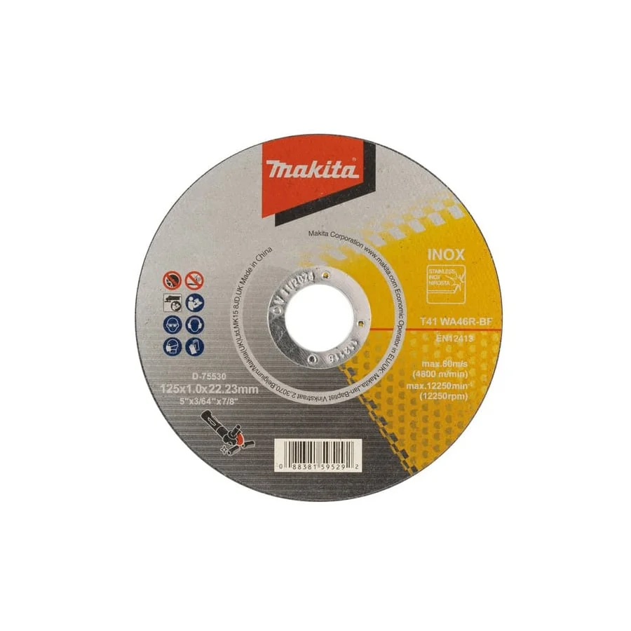 ДИСКИ РЕЖУЩИЕ ТЭР. МАКИТА D-75530 125MM