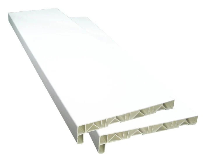 ПОДОКОННИК PVC 250X2300 БЕЛЫЙ+НАКЛОН