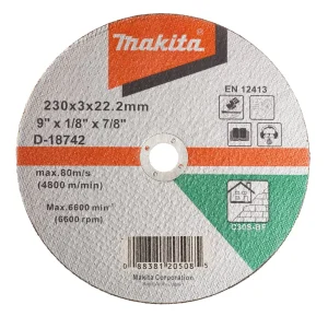 AKMENS GRIEŠANAS DISKS MAKITA 230X2.5
