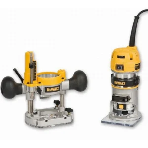 DeWALT Фрезер для поверхностей с сменной опорной пластиной 900W