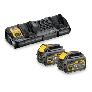 DeWALT Lādētājs, 2x 6.0Ah akumulatori