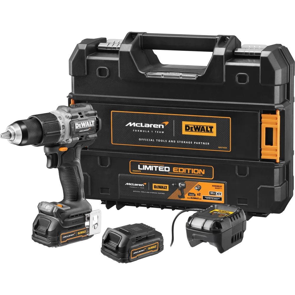 DeWALT McLaren Drill-Driver 18V PS 2X1.7Ah TSTAK