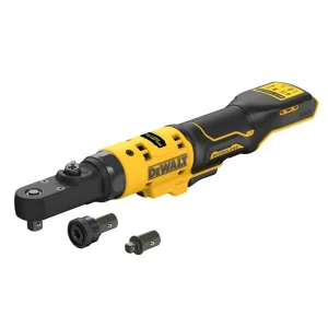 DeWALT Sprūdrata atslēga 1/4" un 3/8" 12V b/a