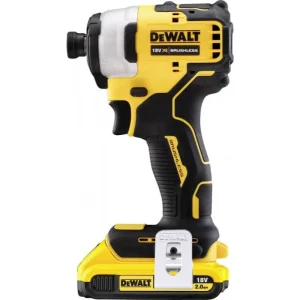 DeWalt 18V XR Impulsa skrūvgriezis, 2Ah akumulatori