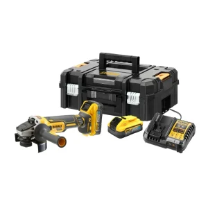 DeWALT Leņķa slīpmašīna 125mm 18V PS 2x5Ah TSTAK DELISTĒTS