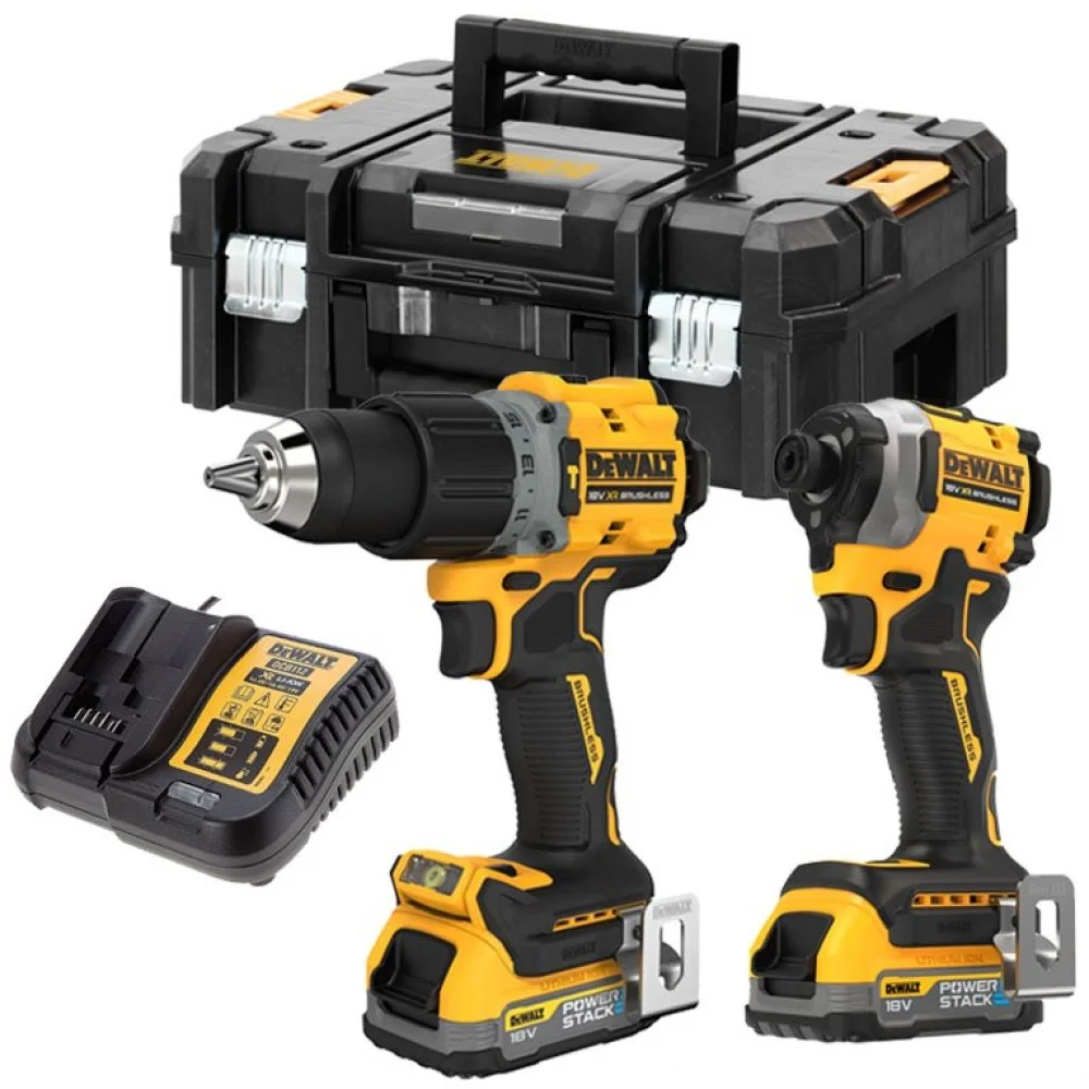 DeWALT Tool Set (DCD805+DCF850) 18V 2X1.7Ah
