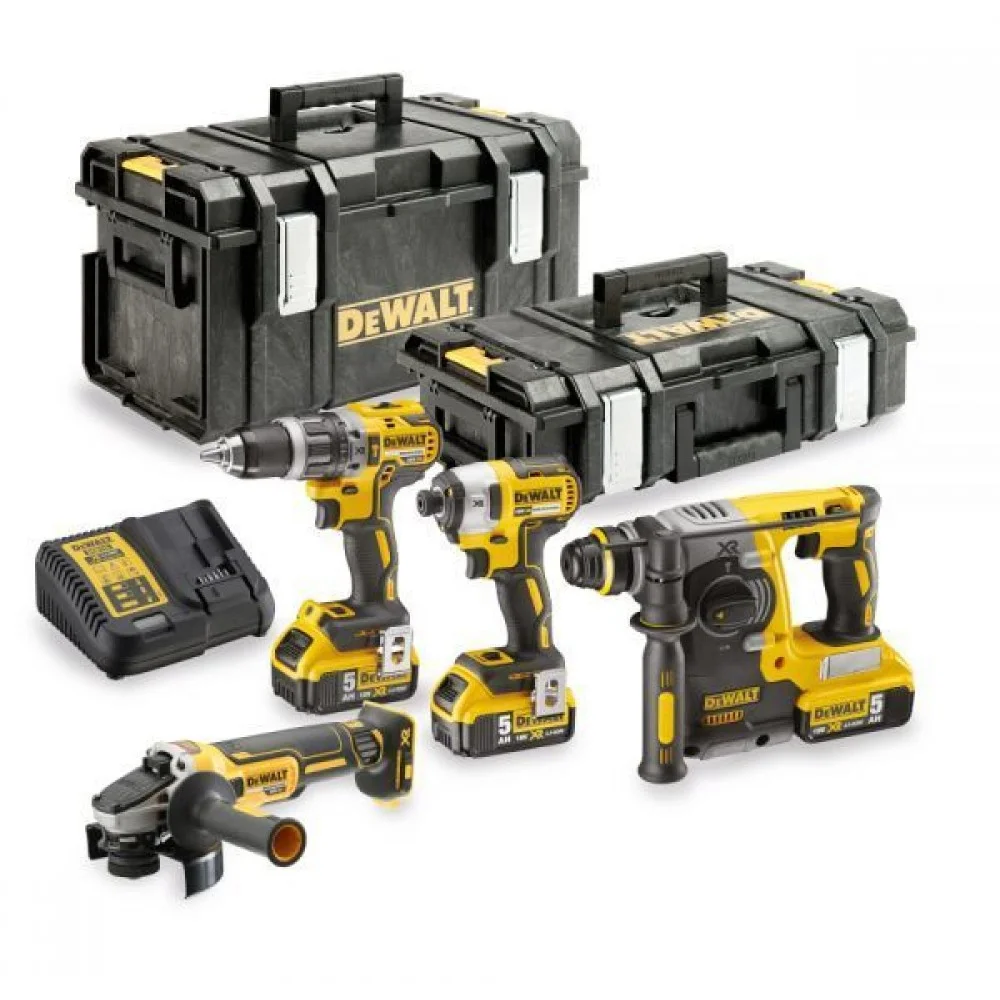 DeWALT 4 Tool Set XR Li-Ion 18V