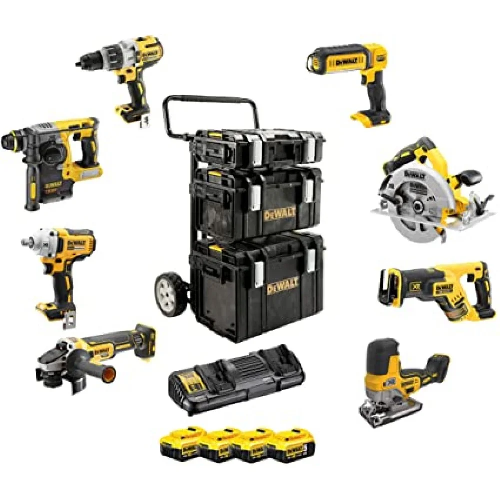 DeWALT Tool Set 8pcs. 18V XR BL