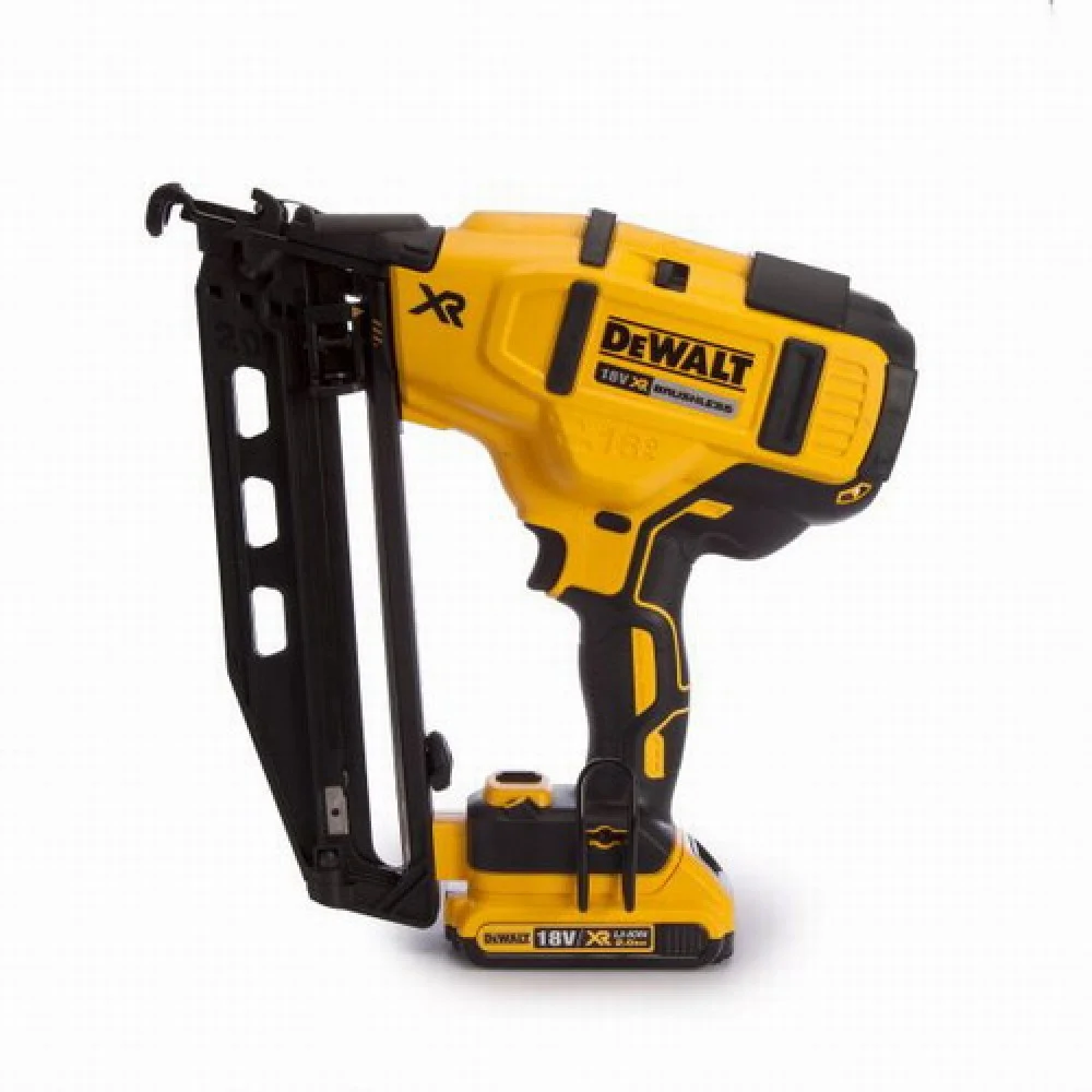 DeWALT Аккумуляторный степлер 18V XR 16Ga 2.0Ah
