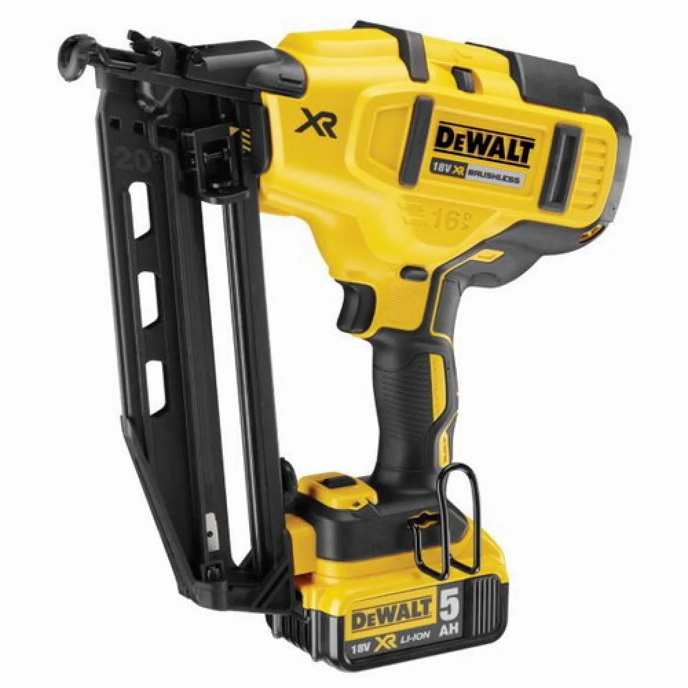 DEWALT Секрет 16 Ga 18V 5.0 Ah
