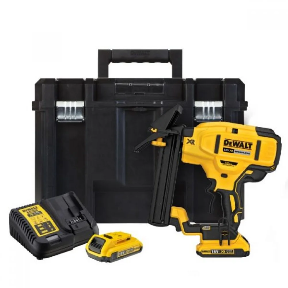 DeWalt 18V XR Li-Ion степлер для напольных досок