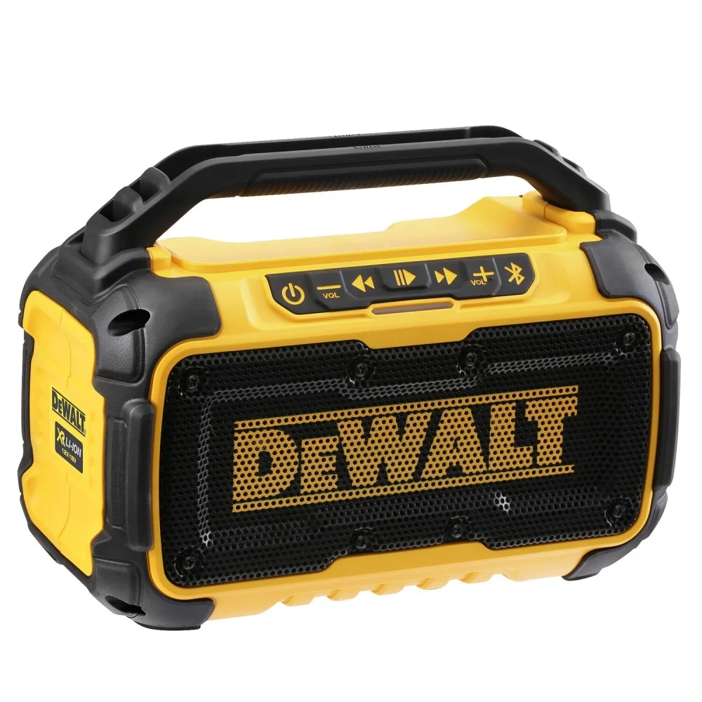 DeWalt Bluetooth Music Player, 10.8V, 14.4V, 18V