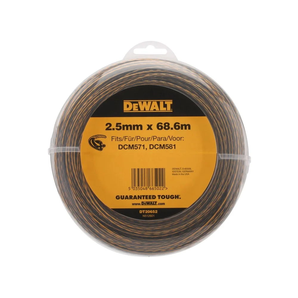 DeWALT Trimmer Line 2.5mm x 68.6m