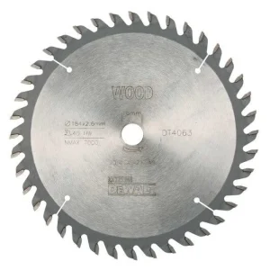 DeWALT Circular Saw Blade 184x16mm 40T