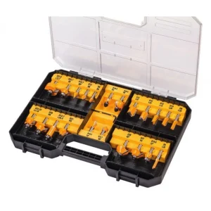DEWALT Frēžu  komplekts 22 gab.