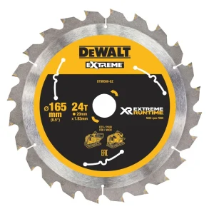 DeWALT Saw Blade XR EXTREME 165mm x 20mm 24T