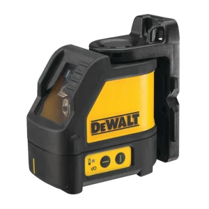 DeWALT Krustlīniju lāzera līmeņrādis ar koferi sarkans