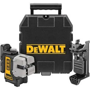 DeWALT Krustlīniju lāzera līmeņrādis Multi Line ar koferi DELISTĒTS