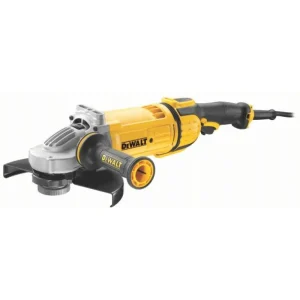 DeWALT Leņķa slīpmašīna 230mm; 2600W+ fiksējams rip.gredzens
