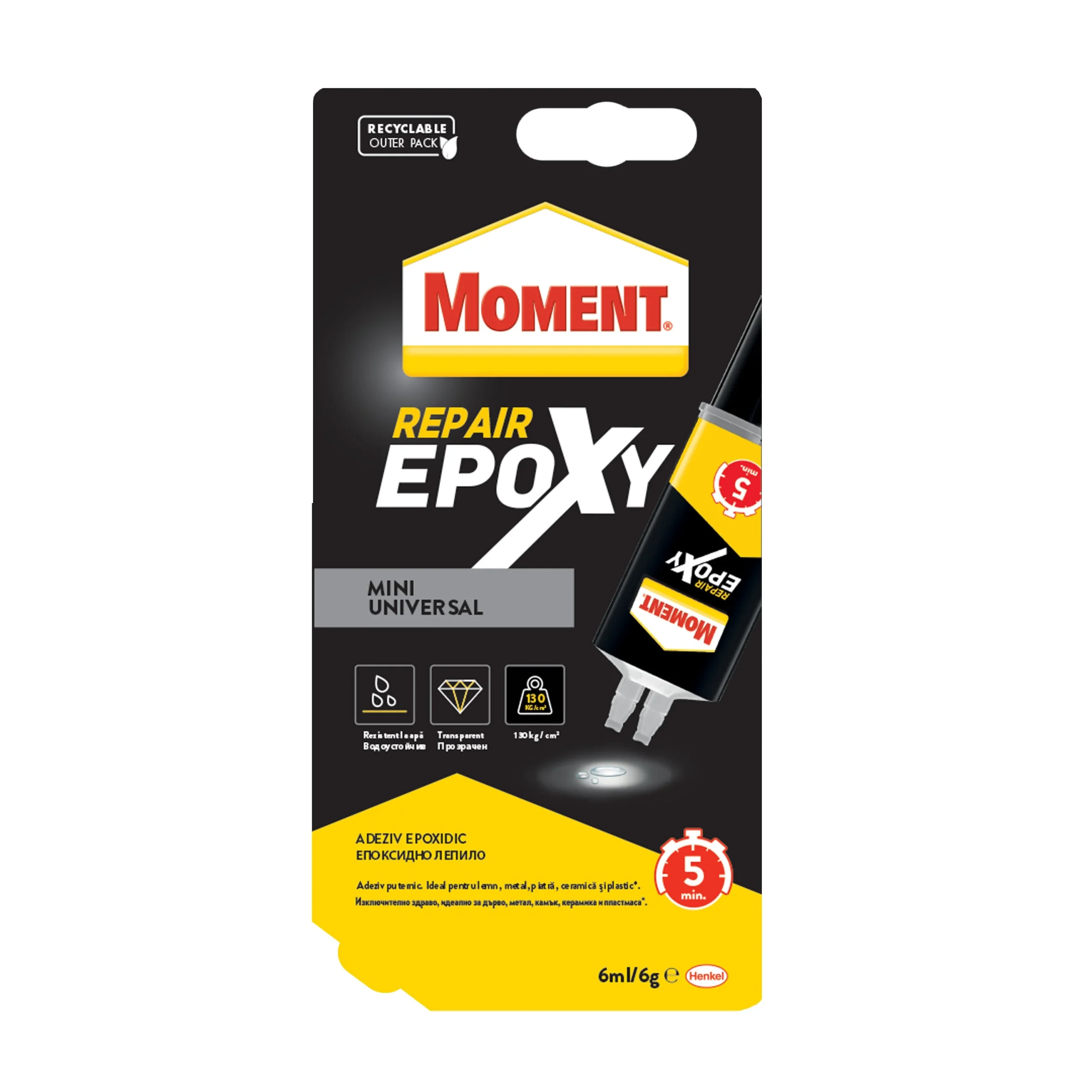 LĪME MOMENT REPAIR UNIVERSAL EPOXY 6ML