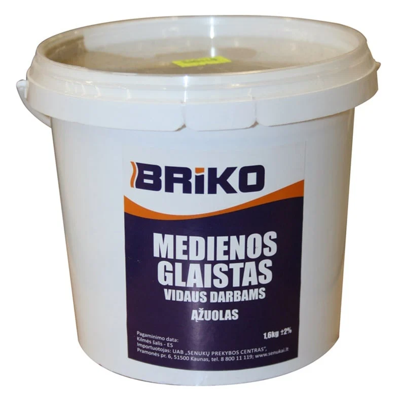 BRIKO WOOD PUTTY OAK 1.6KG