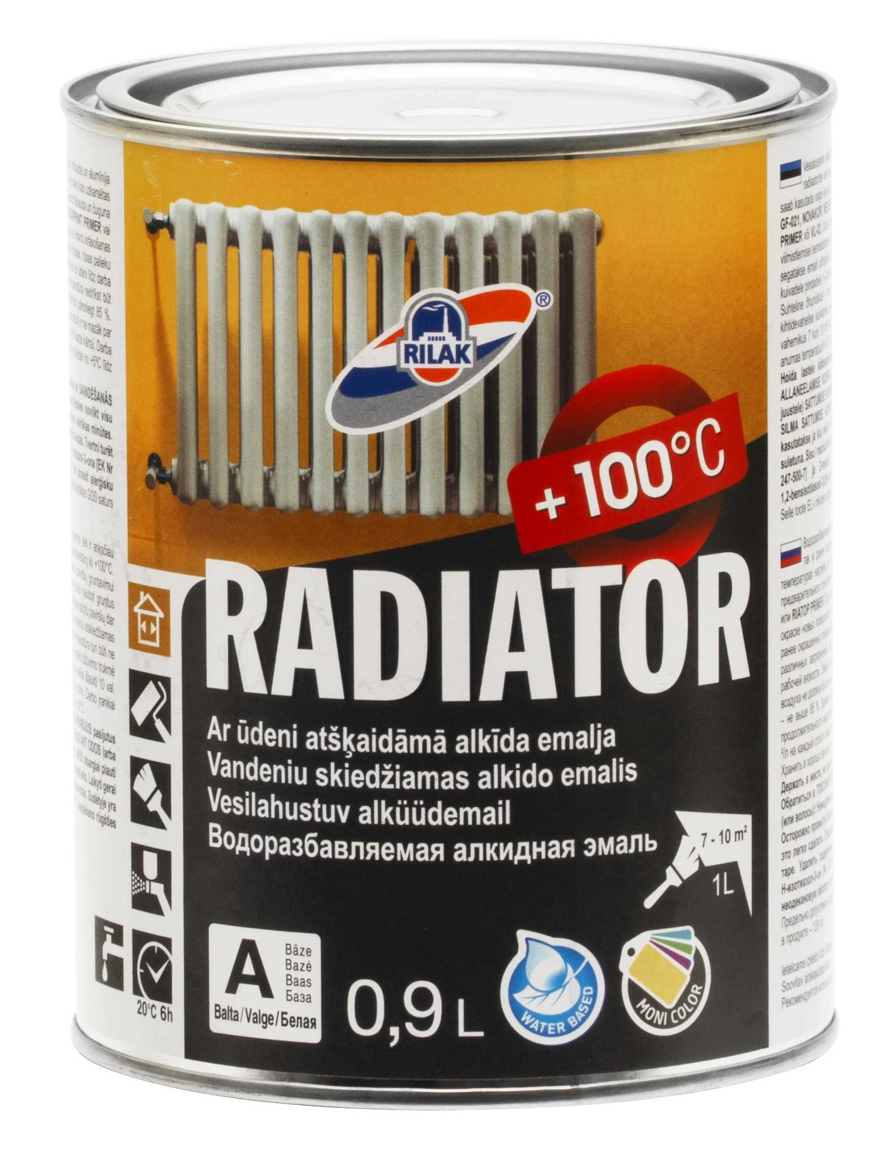 KRĀSA RADIATOR (A-BĀZE) 0.9L