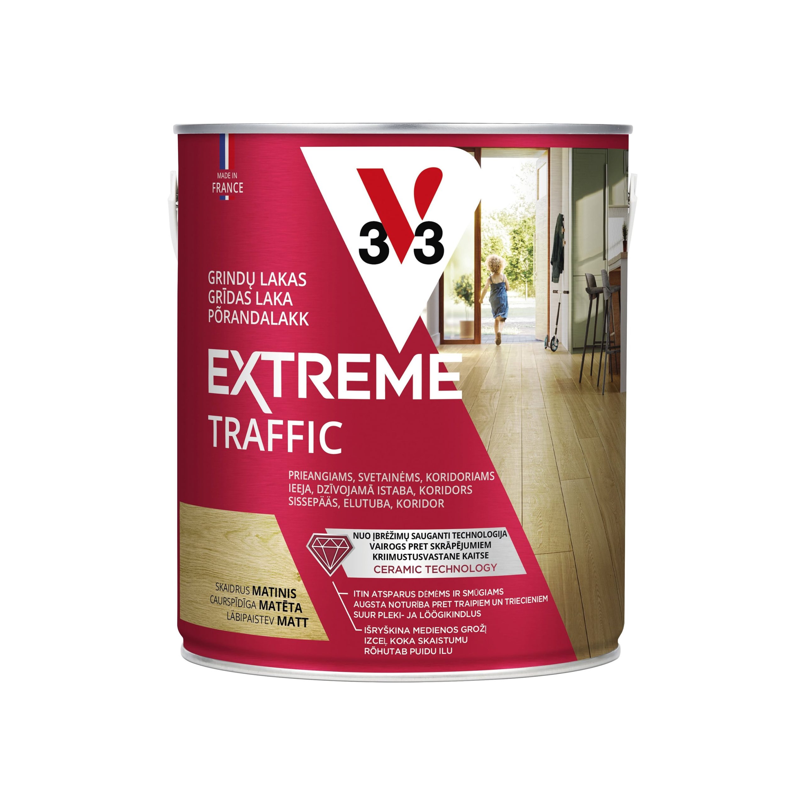 MATTE CLEAR FLOOR VARNISH 2.5 L