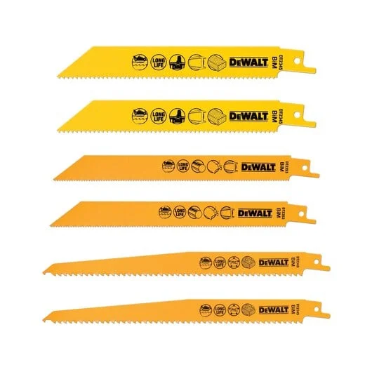 UNIVERSAL SAW BLADES SET DEWALT 6 DT2444-QZ