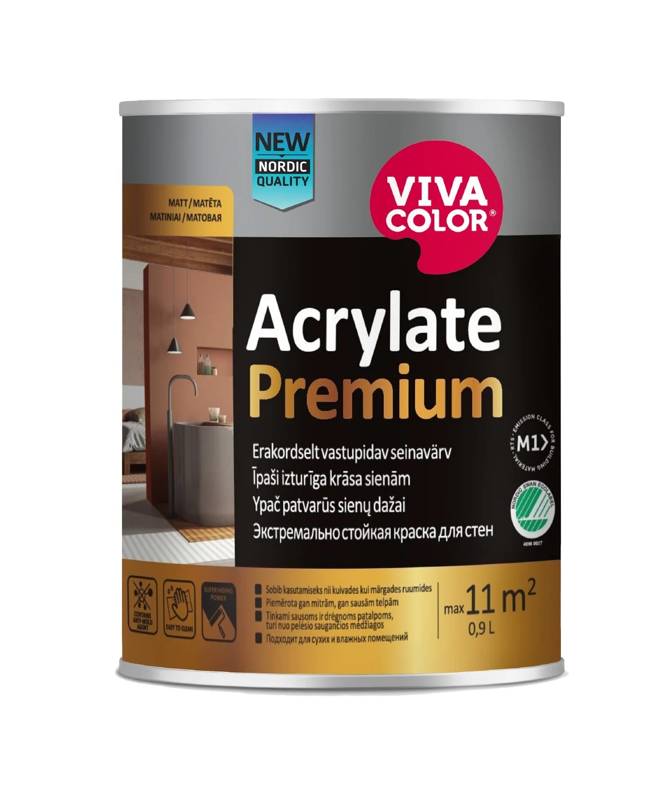 KRĀSA ACRYLATE PREMIUM A 0.9L