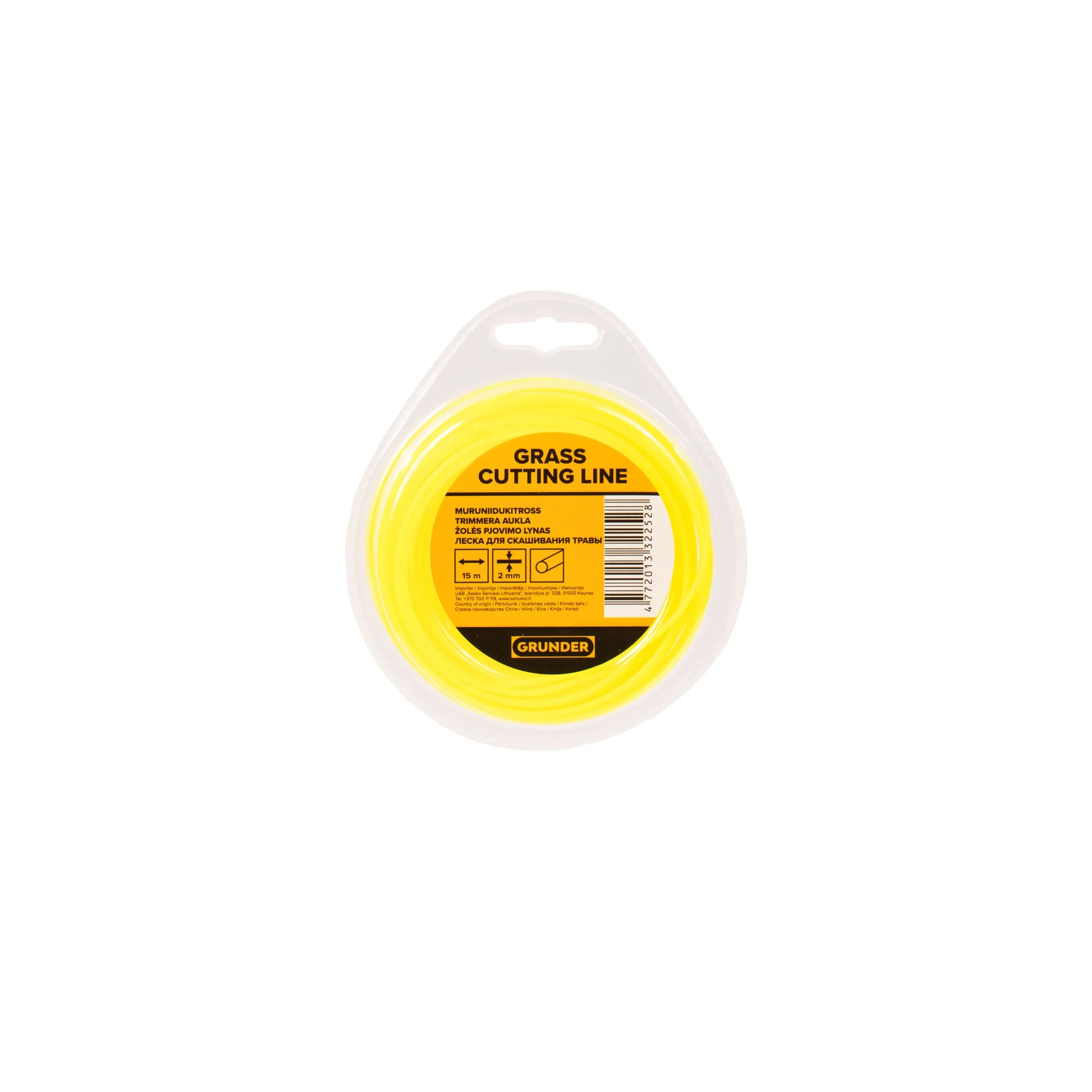 ZĀLES PĻĀVĒJA 2.0 MM 15 M APAĻA ECO