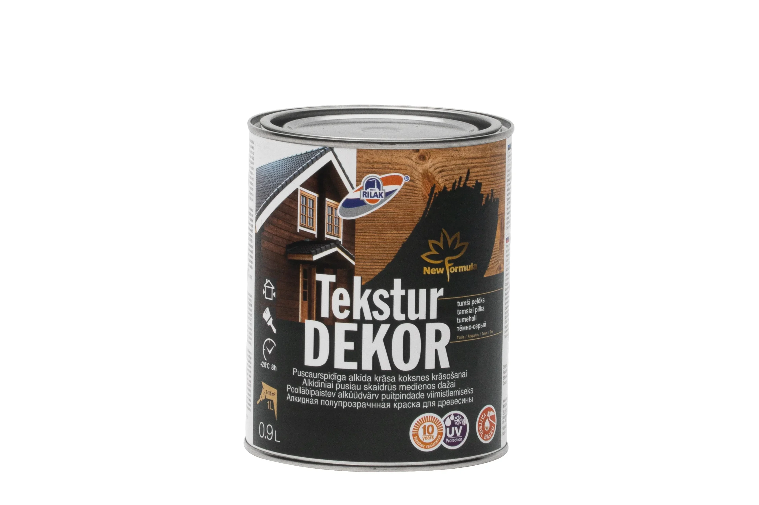 COLOR TEXTURE DECOR DARK GRAY 0.9L