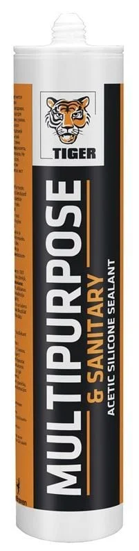 SILIKONS SANITĀRAIS TIGER 280ML CAURSP.