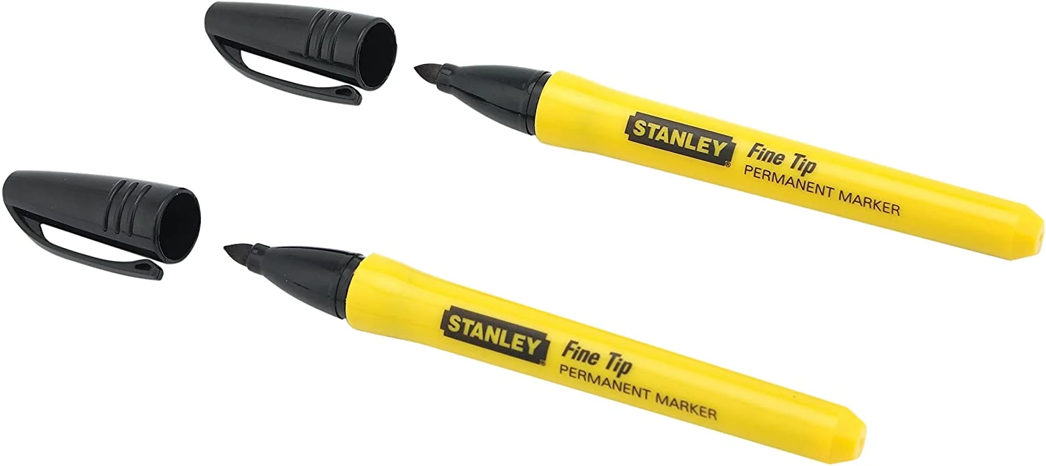 ЧЕРНЫЕ МАРКЕРЫ KPL 0-47-316 2ШТ STANLEY