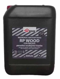 ANTISEPTIĶIS RP WOOD BEZKRĀSAINS 10L