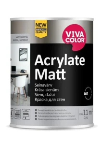 KRĀSA SIENĀM ACRYLATE MATT A 0,9L