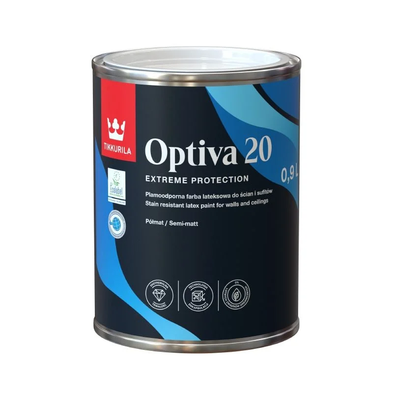 КРАСКА OPTIVA 20 ECO BA 0.9L
