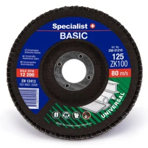 SLĪPDISKS LAPIŅU BASIC 125 ZK100
