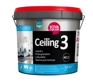 GRIESTU KRĀSA CEILING 3 4.8L BALTA