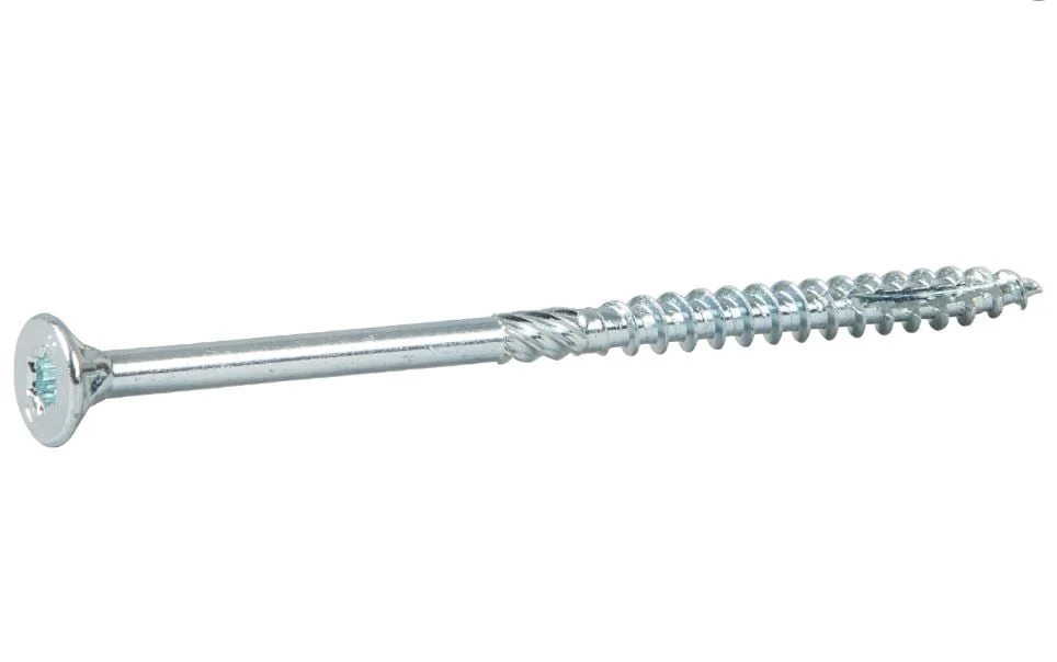 WOOD SCREW ESSDRIVE 5X80 ZN 100PCS