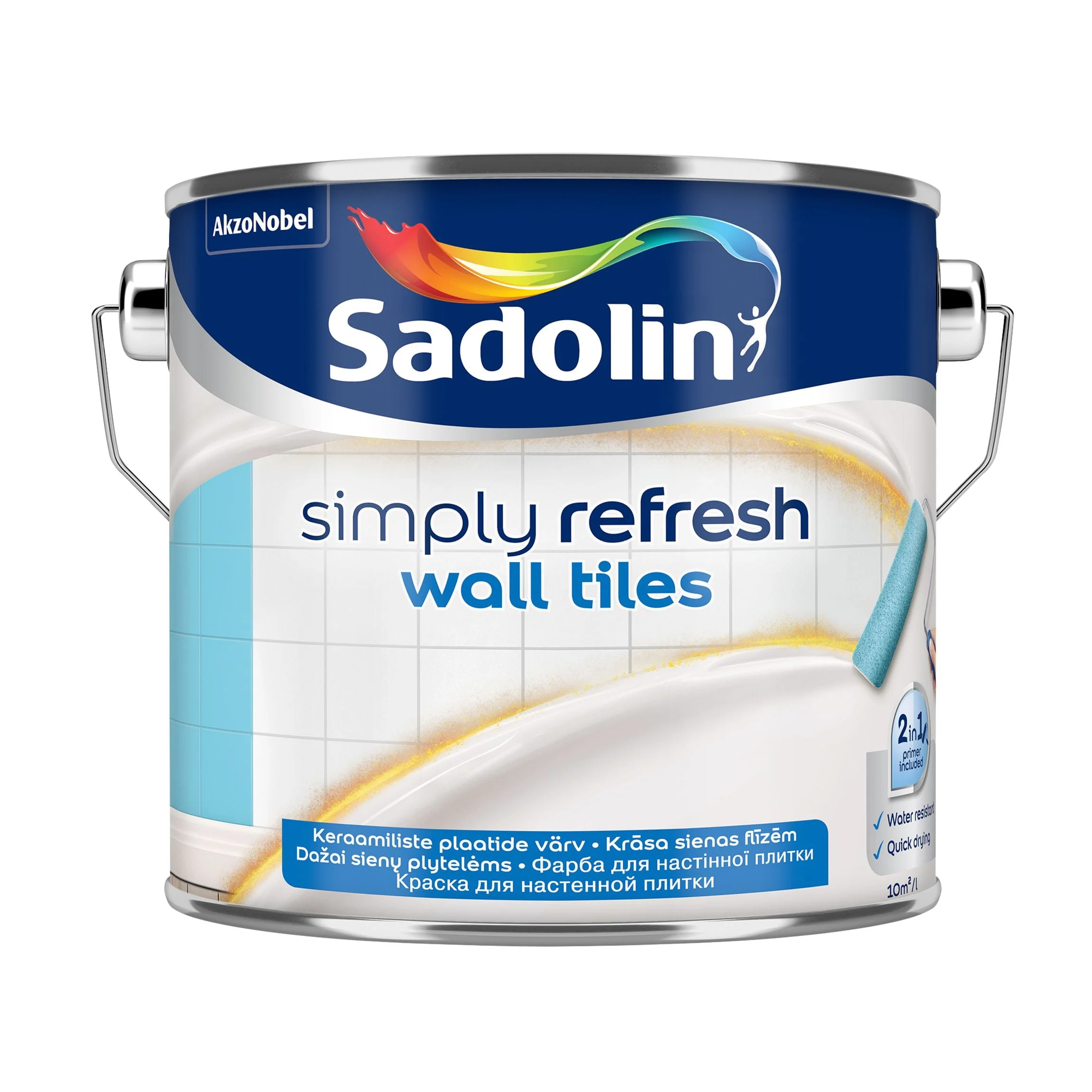 KRĀSA SIMPLY REFRESH WALL TILES BW 2.5L